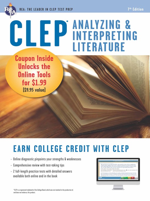 Title details for CLEP Analyzing & Interpreting Literature by Editors of REA - Available